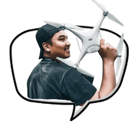 Yudho drone operator Indomedia Bali